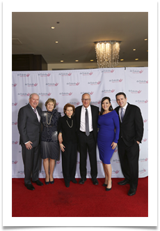 Dr. Mel and Paula Levy, Raqui, Dr. Bruce Powell, Ruth and Josh Levy