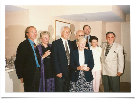 Patriotic Society Members Reception for Ed's 80th Birthday