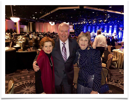 With Dr. Mel and Paula Levy