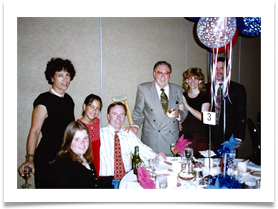 L to R: Amy Ramsey, Janine Ramsey, Emily Ramsey, Doug Ramsey, Ed, Shelly & Richard Kale