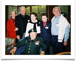 Adm. Lee & Roz Levenson, Suzanne Ward, Raqui and Ed