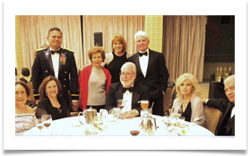 L-R: Aida Benitez-Yanson, Monica Ramsey, BG Oscar Hilman, President PSHS, Raqui, Barbara Moulton, Dr. Roger McGrath, Col. Ed Ramsey Jr., Miles & Manny Escuin