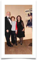 Col Ed & Monica Ramsey Jr. with Raqui at the reception