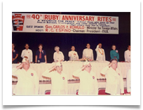 DBC 40th Anniversary Gen. Carlos P. Romulo Speaker