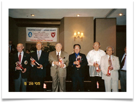 Philippine Scouts with Ramsey third from left