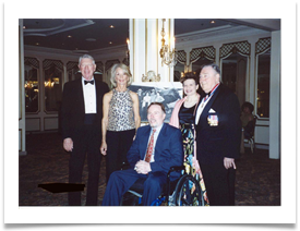 Admiral & Mrs. Lee Levenson with Doug Ramsey