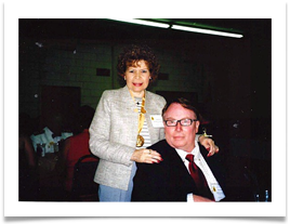 Doug and Raqui at the Cavalry Banquet on Sept. 21, 2014