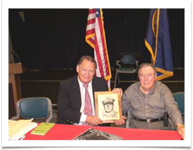 Book signing at VFW Post 875 with Mike Dailing