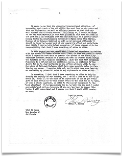 Ed's Letter to MacArthur, page 2